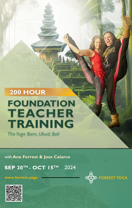 Forrest Yoga - Foundation Teacher Training - Yoga Barn